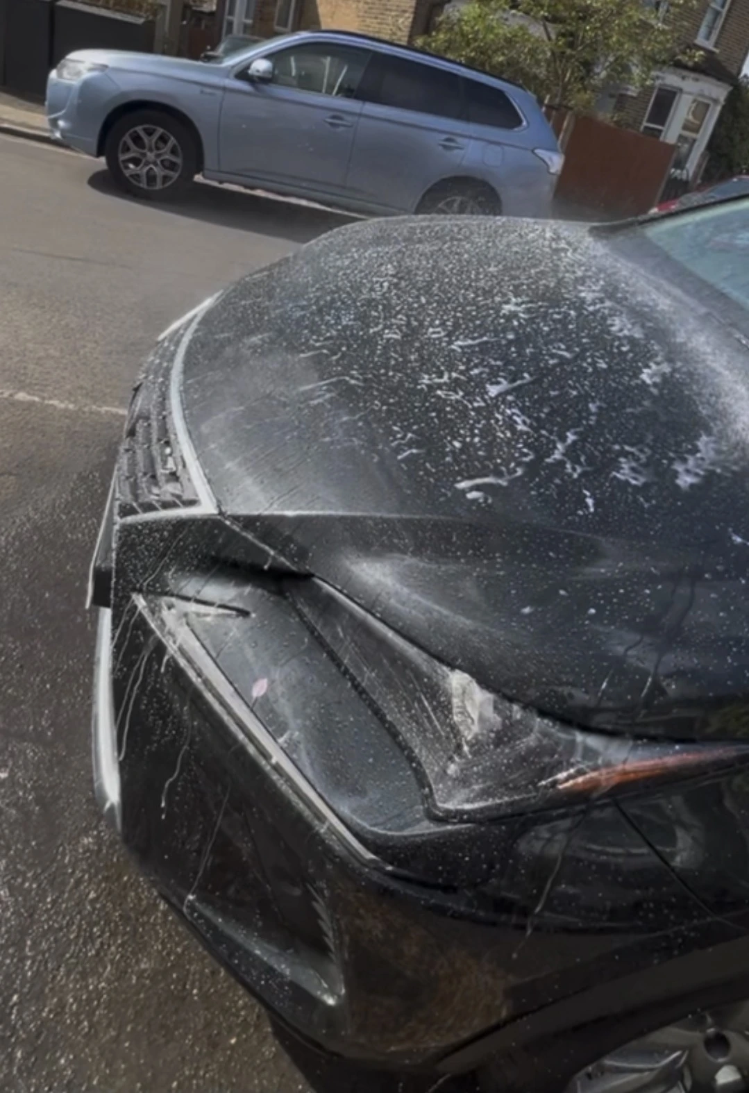 Ceramic coating hydrophobic effect