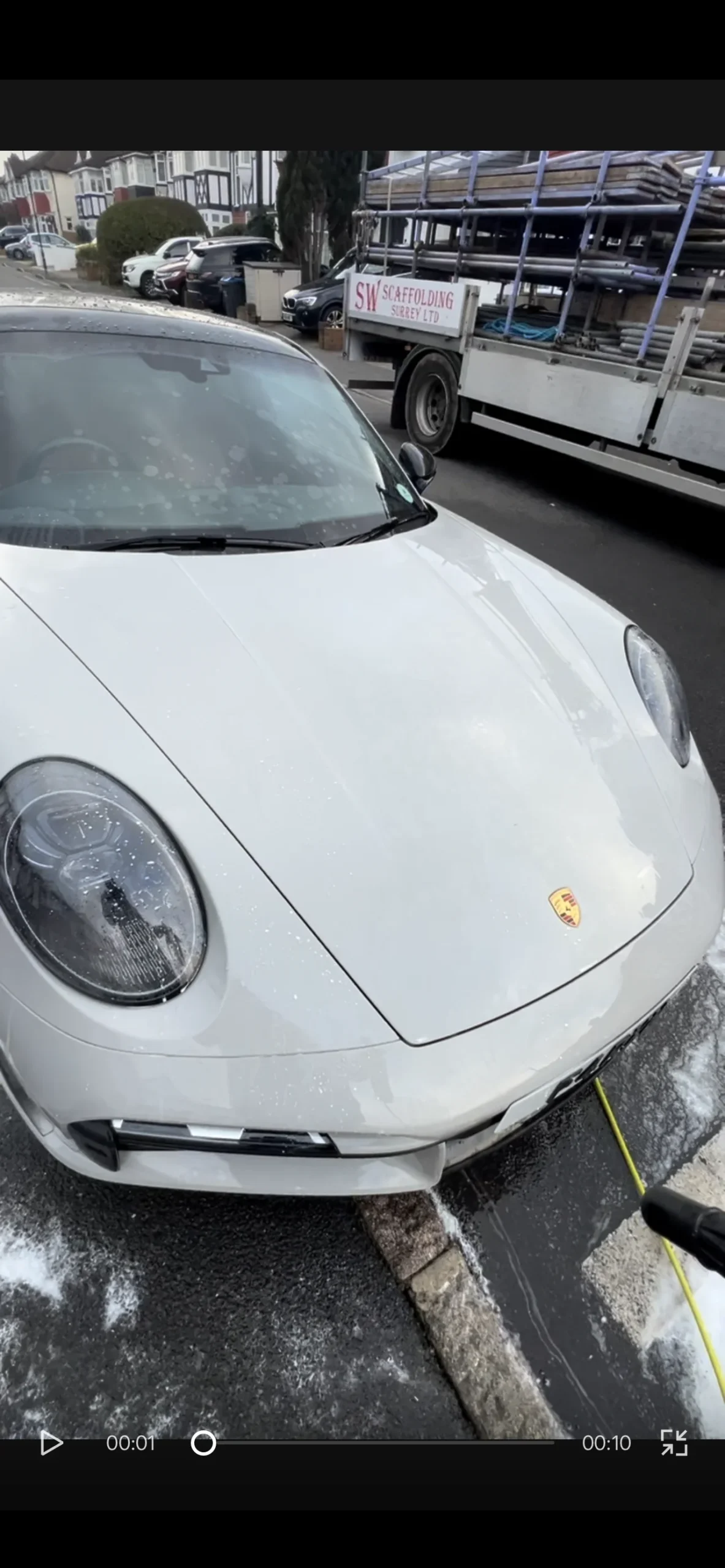 Ceramic coating gloss