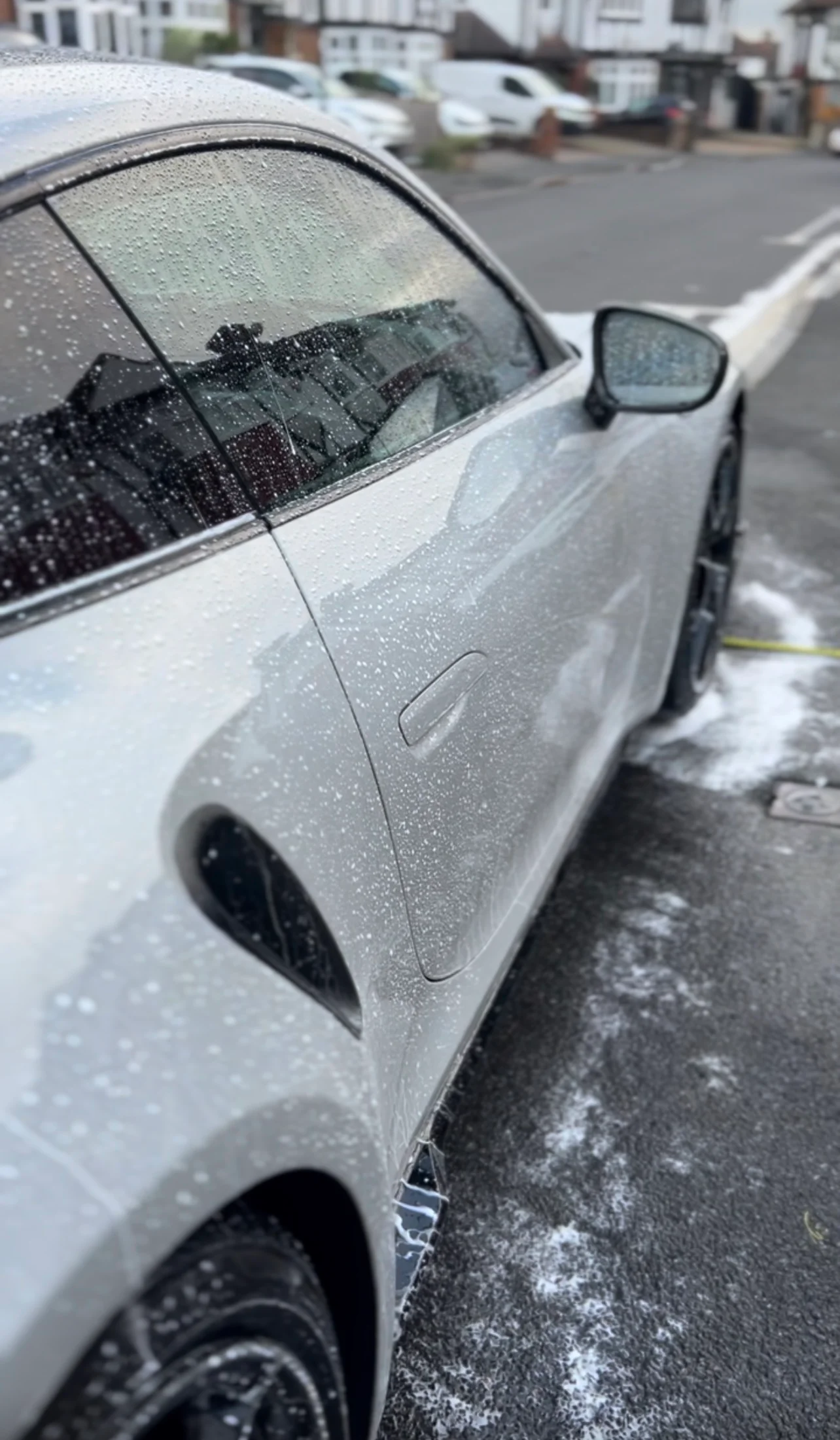 Ceramic coating water repellency