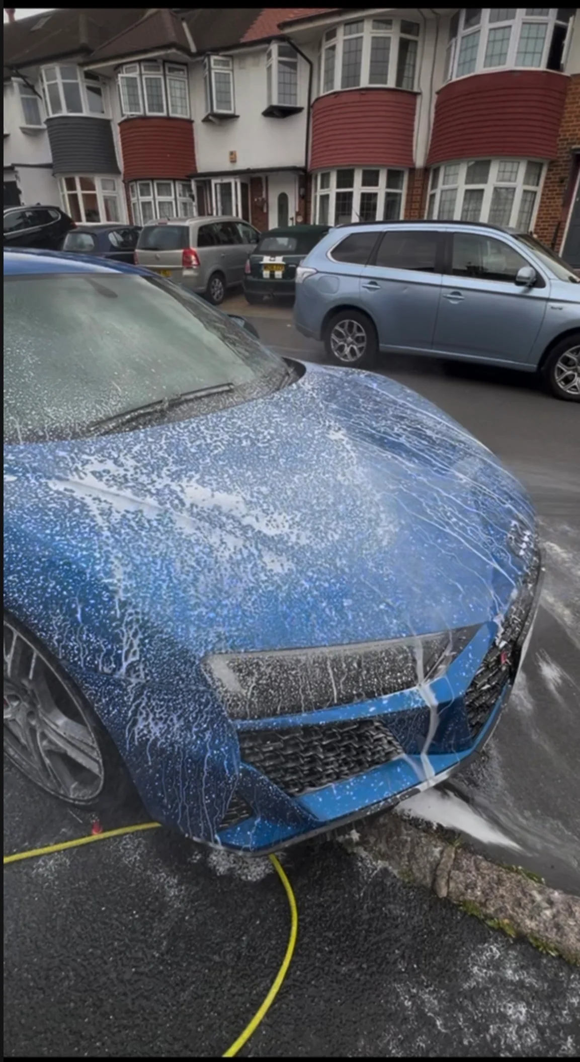 Ceramic coating gloss finish